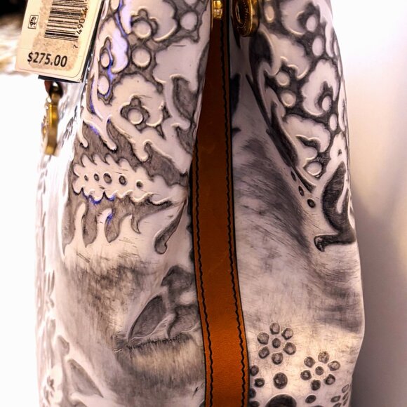 Brahmin Anytime Tote - White Damask - Picture 4 of 6